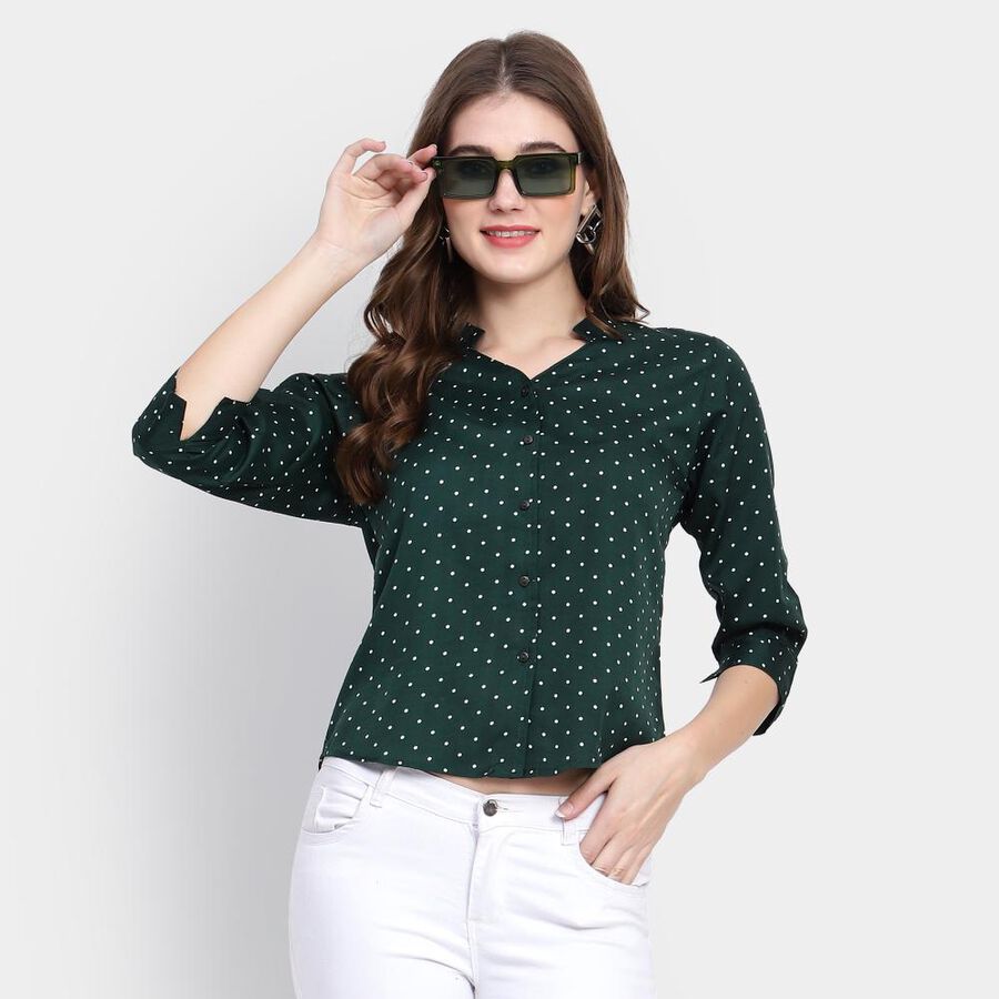 Ladies' Shirt, Olive, large image number null